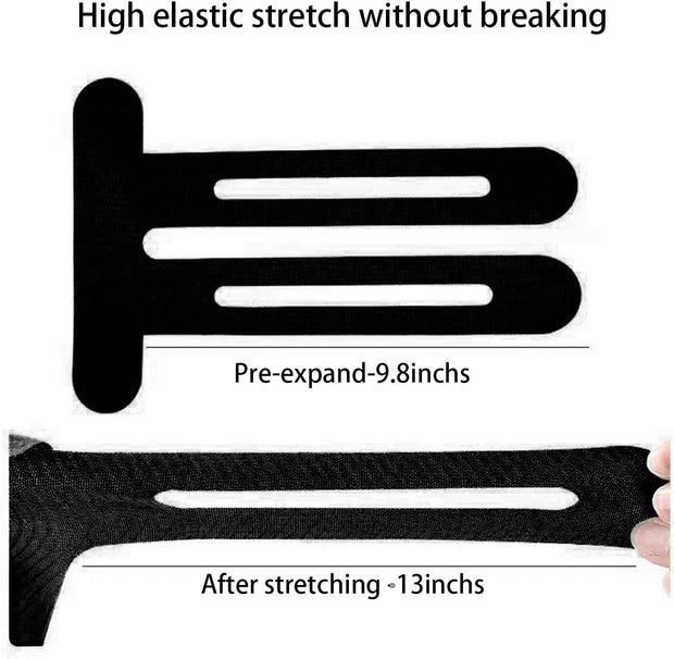 Precut Kinesiology Knee Tape Hypoallergenic Athletic for Knee Pain Knee Tape for Knee Pain Relief Pre Cut Knee Support & Stability, Pain Relief – Breathable