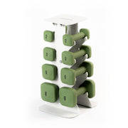 SafeGrip Dumbbells, Anti-Slip, Anti-Roll, Thick Handles, Free Weights, Square Dumbbells for Secure Workouts at Home, Weightlifting, and Personal Training