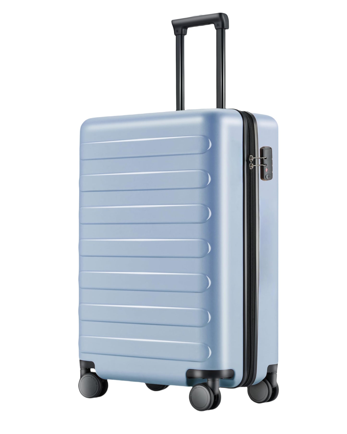 NINETYGO Carry On Luggage 22x14x9 Airline Approved, 20 Inch Luggage with Smooth Spinner Wheels, Lightweight, Hard Shell PC Suitcase Carry-On, Travel Luggage, TSA Approved (Pink, Rhine Basic)