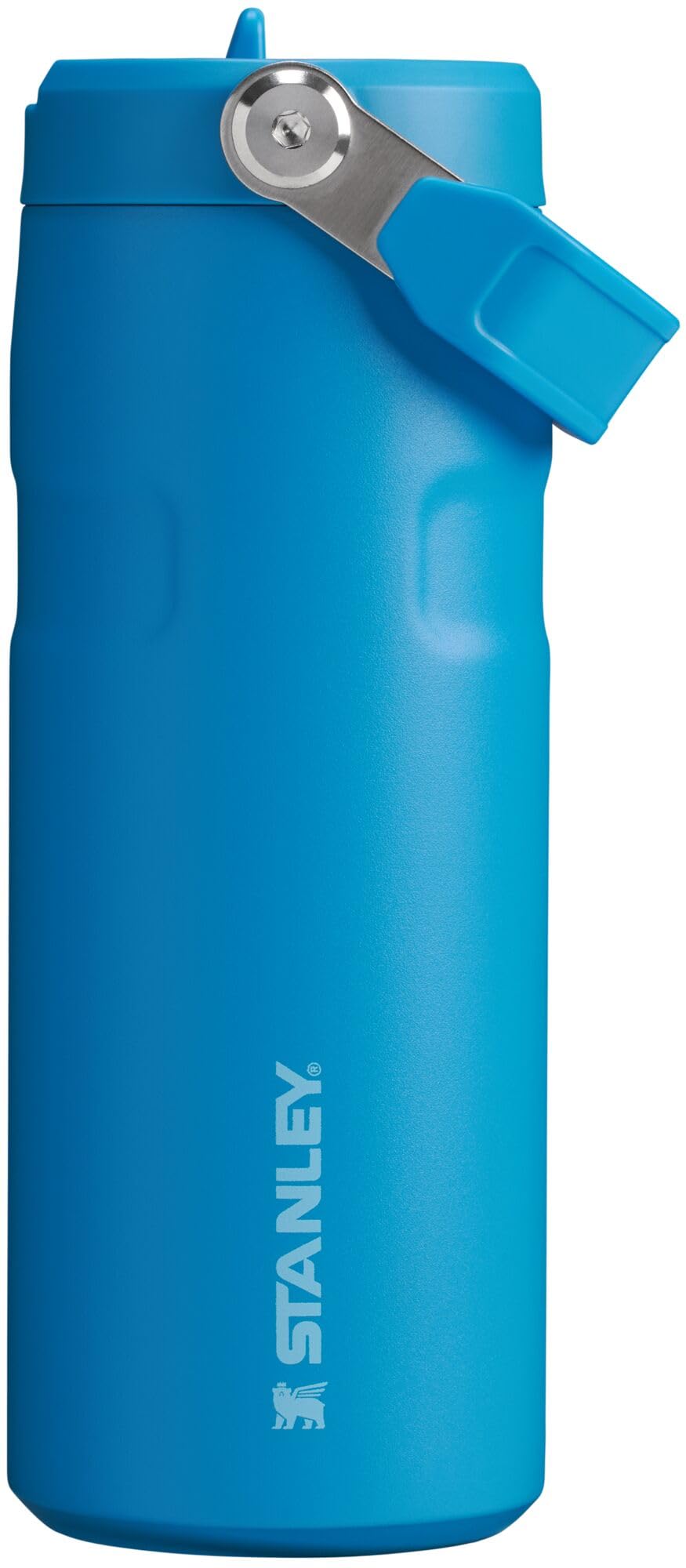 Stanley IceFlow Flip Straw 2.0 Water Bottle 24 oz | Built-In Straw for Travel and Sports | Lightweight and Leak Resistant | Insulated Stainless Steel | BPA-Free | Pink Mesa