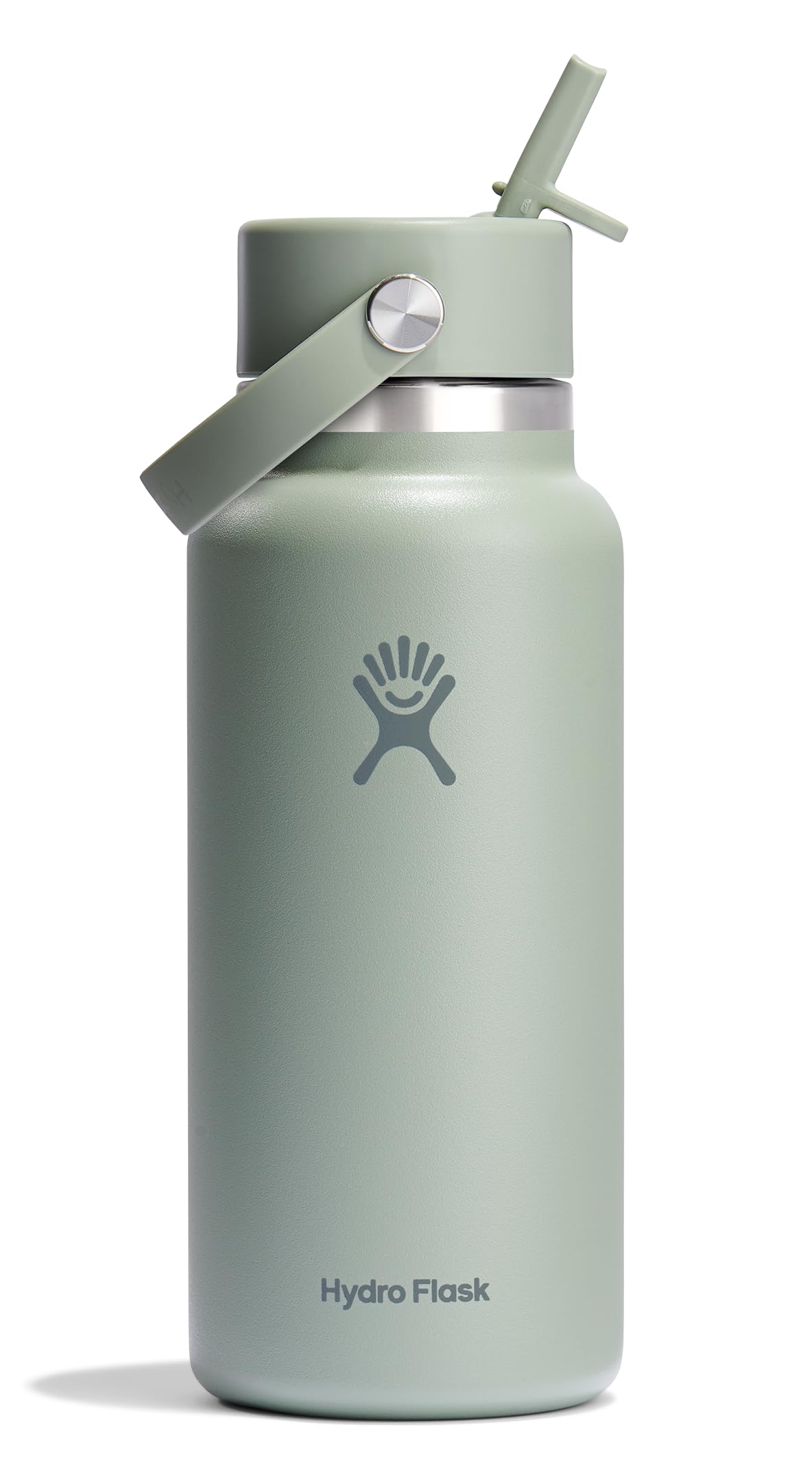 Hydro Flask 32 Oz Wide Flex Straw Cap Bottle - Insulated Stainless Steel - Wide Straw Lid, Non Spill, Leakproof in Jelly Pink