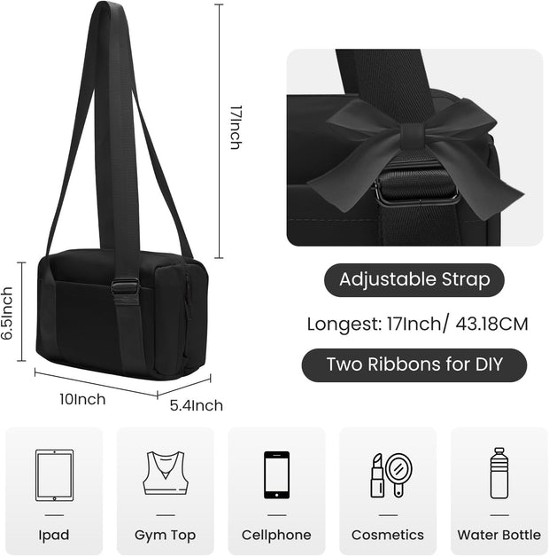 Mini Gym Bag for Women Small Gym Tote Bag Waterproof Sports Duffel Bags Dance Yoga Workout Bag 2025