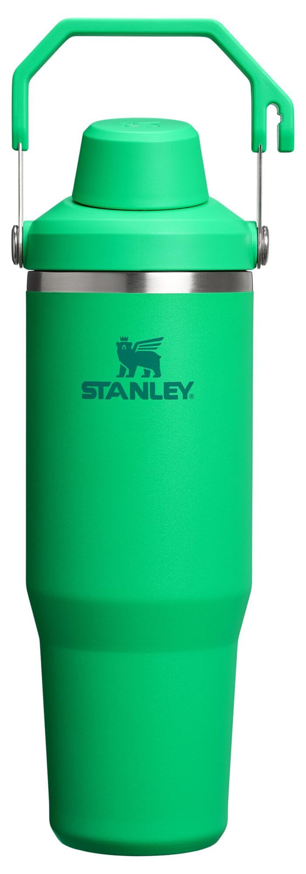 Stanley IceFlow 2.0 Fast Flow Tumbler with Handle 40 oz | Twist On Angled Spout Lid | Leakproof Water Bottle | Insulated Stainless Steel | BPA-Free | Rose Quartz