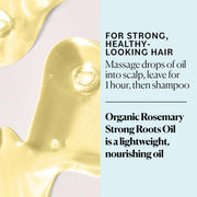 Sky Organics - Organic Rosemary Oil with Strong Roots - Hair Growth Serum with Macadamia, Jojoba & Essential Oils for Scalp - Natural Beauty and Hair Care - 2 fl oz