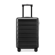 NINETYGO Carry On Luggage 22x14x9 Airline Approved, 20 Inch Luggage with Smooth Spinner Wheels, Lightweight, Hard Shell PC Suitcase Carry-On, Travel Luggage, TSA Approved (Pink, Rhine Basic)