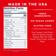 Yo Mama's Foods Keto Classic Pizza Sauce – Pack of (2) - Vegan, No Sugar Added, Low Carb, Low Sodium, Gluten Free, Paleo, and Made with Fresh Non-GMO Tomatoes!