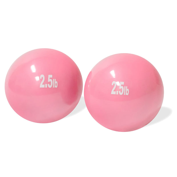 Trademark Innovations Weighted Toning Exercise Ball - Set of 2