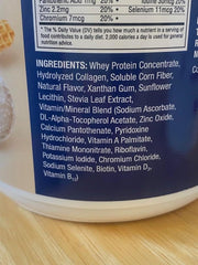 Pure Protein All-In-One Powder, Vanilla - Whey & Collagen, High Fiber, Vitamins, No Added Sugar, Non-GMO, Gluten-Free, 1.25lb