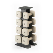 SafeGrip Dumbbells, Anti-Slip, Anti-Roll, Thick Handles, Free Weights, Square Dumbbells for Secure Workouts at Home, Weightlifting, and Personal Training