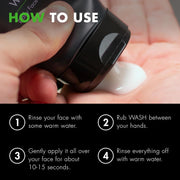 Tiege Hanley Daily Mens Face Wash, 5.5 Oz - Gentle Fragrance-Free Face Cleanser for Men Revitalizes, Hydrates & Softens Skin - Men's Face Wash & Facial Cleanser Skincare for Dry & Sensitive Skin