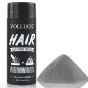 VOLLUCK Hair Fibers for Thinning Hair, Instant Coverage Hair Building Fibers for Women and men, Natural Hair Powder for Conceal Hair Loss 28 g (Dark Brown)
