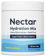 Nectar Hydration Packets - Electrolytes Powder Packets - Sugar Free & 0 Calorie - Organic Fruit Liquid Daily IV Hydrate Packets for Dehydration Relief and Rehydration (Variety 30 Pack)