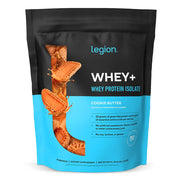 LEGION Whey+ Protein Whey Isolate from Grass Fed Cows - Whey Protein Isolate Powder Low Calorie, Non-GMO, Sugar Free, Lactose and Gluten Free, All Natural Protein Powder for Men & Women 30 Servings