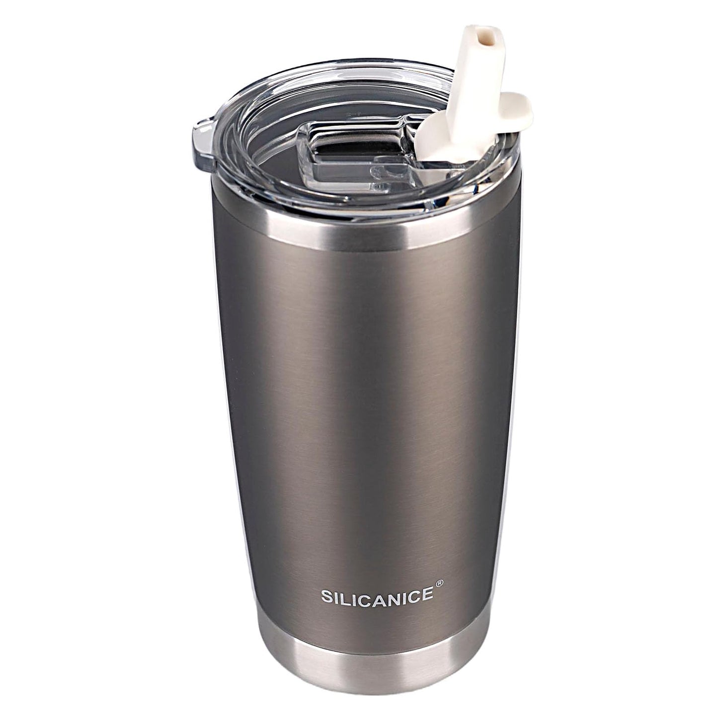 Black 20 oz Stainless Steel Double Wall Vacuum Insulated Tumbler with Lid - Dishwasher Safe & Spill Proof Travel Coffee Iced Cup & Mug For Men,Durable Coating Scratch Resistant Outdoor,Hot Cold Drink