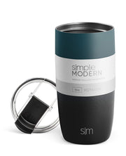 Simple Modern Travel Coffee Mug Tumbler with Flip Lid | Reusable Insulated Stainless Steel Cold Brew Iced Coffee Cup Thermos | Gifts for Women Men Him Her | Voyager Collection | 12oz | Almond Birch
