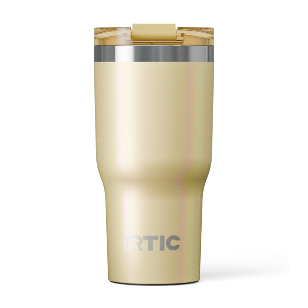 RTIC 30oz Essential Tumbler with Lid, Insulated, Stainless Steel, Metal, Double Wall Vacuum-Insulation, Ceramic Lined, Travel Cup for Iced Coffee, Tea, Hot and Cold Drink, Graphite
