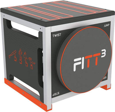 New Image Unisex's FITT Cube Total Body Workout, High Intensity Interval Training Machine, Accent Color Varies