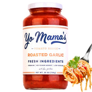 Yo Mama's Foods Keto Marinara Pasta Sauce - (3) 12.5 Ounce Jars - No Sugar Added, Low Carb, Low Sodium, Gluten Free, Paleo Friendly, and Made with Fresh, Non-GMO Tomatoes