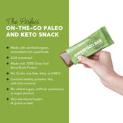 Paleovalley Superfood Bars – Apple Cinnamon– 10 Pack – 9g Protein per Bar – Gluten-Free, Grain-Free, Paleo, Non-GMO – On-the-Go Snack