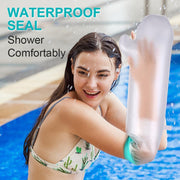 Waterproof Leg Cast Cover for Showering, Reusable Shower Sleeve for Lower Leg After Surgery, Watertight Non-Slip Adult Fracture Protector Bag, Water Proof Medical Covers for Calf/Ankle/Wound/Bandages