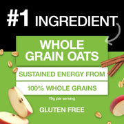 KIND Breakfast Protein, Healthy Snack Bar, Apple Cinnamon, Gluten Free Breakfast Bars, 8g Protein, 1.76OZ Packs, 12 Count