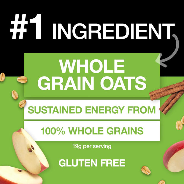 KIND Breakfast Protein, Healthy Snack Bar, Apple Cinnamon, Gluten Free Breakfast Bars, 8g Protein, 1.76OZ Packs, 12 Count