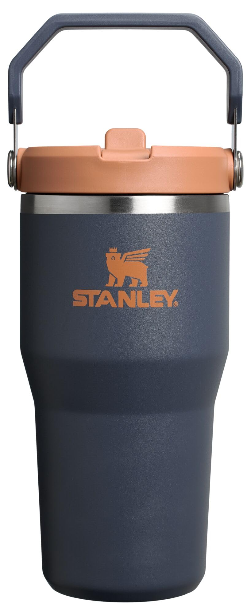 Stanley IceFlow 2.0 Flip Straw Tumbler with Handle 30 oz | Twist On Lid and Flip Up Straw | Leakproof Water Bottle | Insulated Stainless Steel | BPA-Free | Prickly Pear