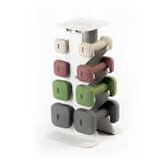 SafeGrip Dumbbells, Anti-Slip, Anti-Roll, Thick Handles, Free Weights, Square Dumbbells for Secure Workouts at Home, Weightlifting, and Personal Training