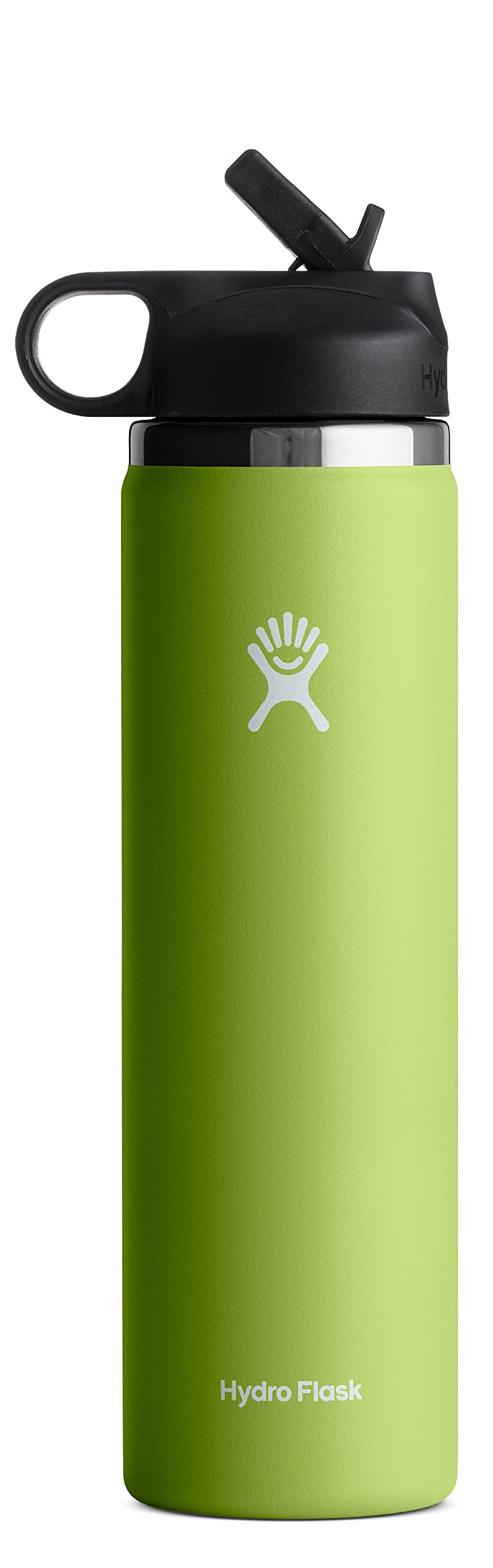 Hydro Flask 32 Oz Wide Flex Straw Cap Bottle - Insulated Stainless Steel - Wide Straw Lid, Non Spill, Leakproof in Jelly Pink