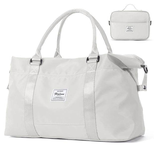 Travel Duffel Bag,Sports Tote Gym Bag,Shoulder Weekender Overnight Bag for Women