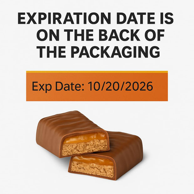 Nick’s Chocolate Caramel Protein Bars – 12-Count Box | High Protein, Low Calories, Low Carbs, Keto Friendly, No Added Sugar