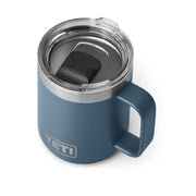 YETI Rambler 10 oz Stackable Mug, Vacuum Insulated, Stainless Steel with MagSlider Lid, Stainless