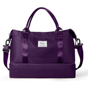 Travel Duffel Bag,Sports Tote Gym Bag,Shoulder Weekender Overnight Bag for Women