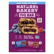 Nature's Bakery Whole Wheat Fig Bars - 32 Twin Packs (16 Blueberry, 16 Raspberry Each) (1)
