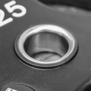 NEXO Commercial Urethane Grip 175lb Plate Set - Includes 2x 45's, 25's, 10's, 5's, and 2.5's - Olympic Standard 2 Inch, Premium Finish for Weight Training Home Gym or Commercial