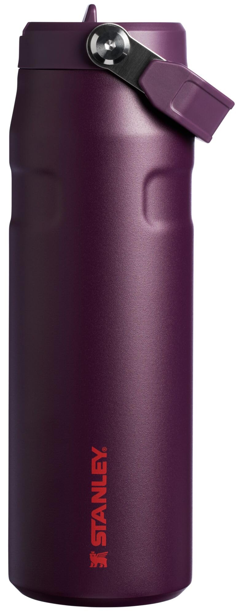 Stanley IceFlow Flip Straw 2.0 Water Bottle 24 oz | Built-In Straw for Travel and Sports | Lightweight and Leak Resistant | Insulated Stainless Steel | BPA-Free | Pink Mesa