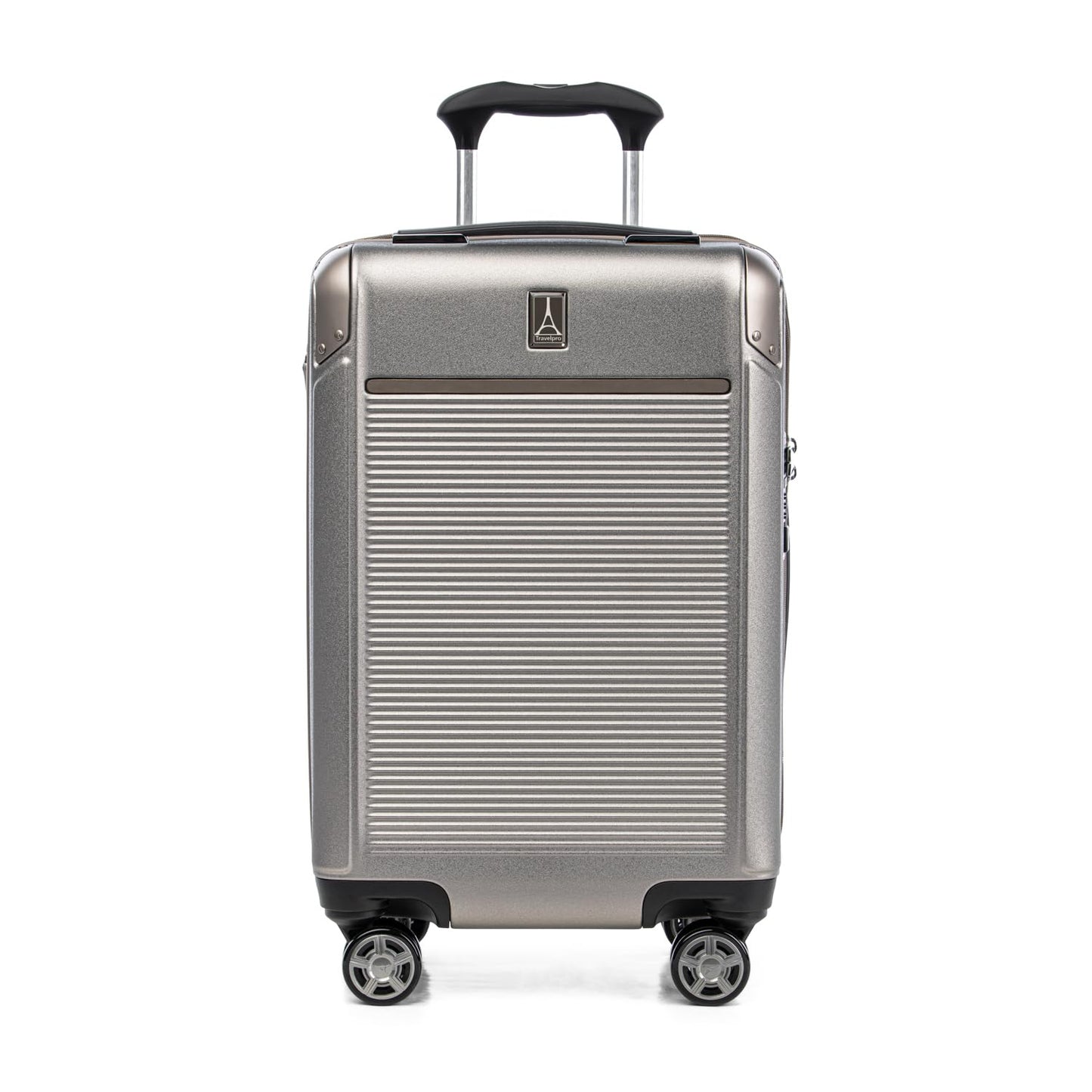 Travelpro Platinum Elite Hardside Expandable Checked Luggage, 8 Wheel Spinner, TSA Lock, Hard Shell Polycarbonate Suitcase, True Navy Blue, Checked Large 28-Inch