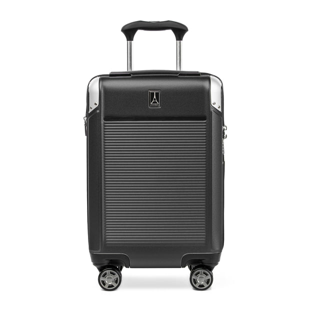 Travelpro Platinum Elite Hardside Expandable Checked Luggage, 8 Wheel Spinner, TSA Lock, Hard Shell Polycarbonate Suitcase, True Navy Blue, Checked Large 28-Inch