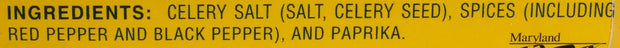OLD BAY Seasoning, Classic Seafood, Non GMO, Gluten Free, Unique Blend of 18 Herbs & Spices for Shrimp, Crab Dip, Seafood & More, 6 oz