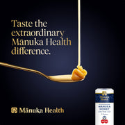 Manuka Health UMF 6+/MGO 115+ Manuka Honey On-The-Go Packets (0.176oz Packets, 12 Count), Superfood, Authentic Raw Honey from New Zealand