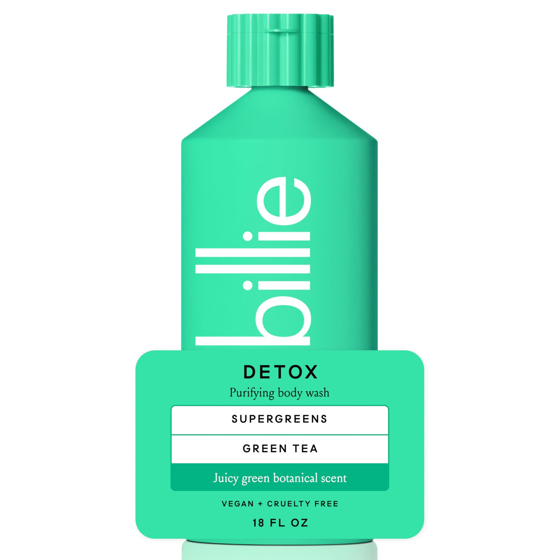 Billie Bounce Hydrating Womens Body Wash, 18 fl oz, Creamy Vanilla Cedar Scent, Vegan, Cruelty Free
