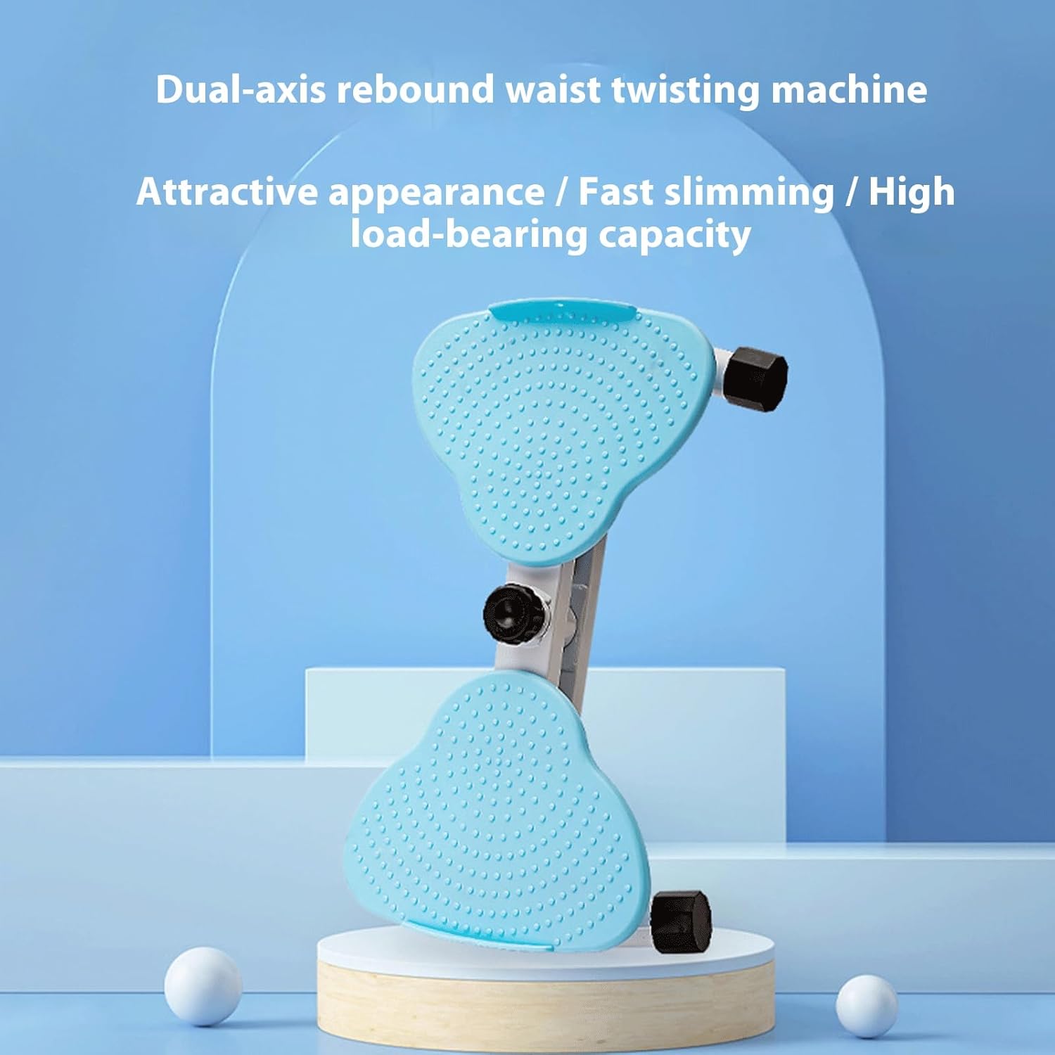 2025 Merachfit Waist Twisting, Waist Twisting Fitness Tool, Ab Twister Board, Adjustable Noiseless Home Gym Exercise Equipment for Women Men, 300 LBS Capacity, with Digital Display