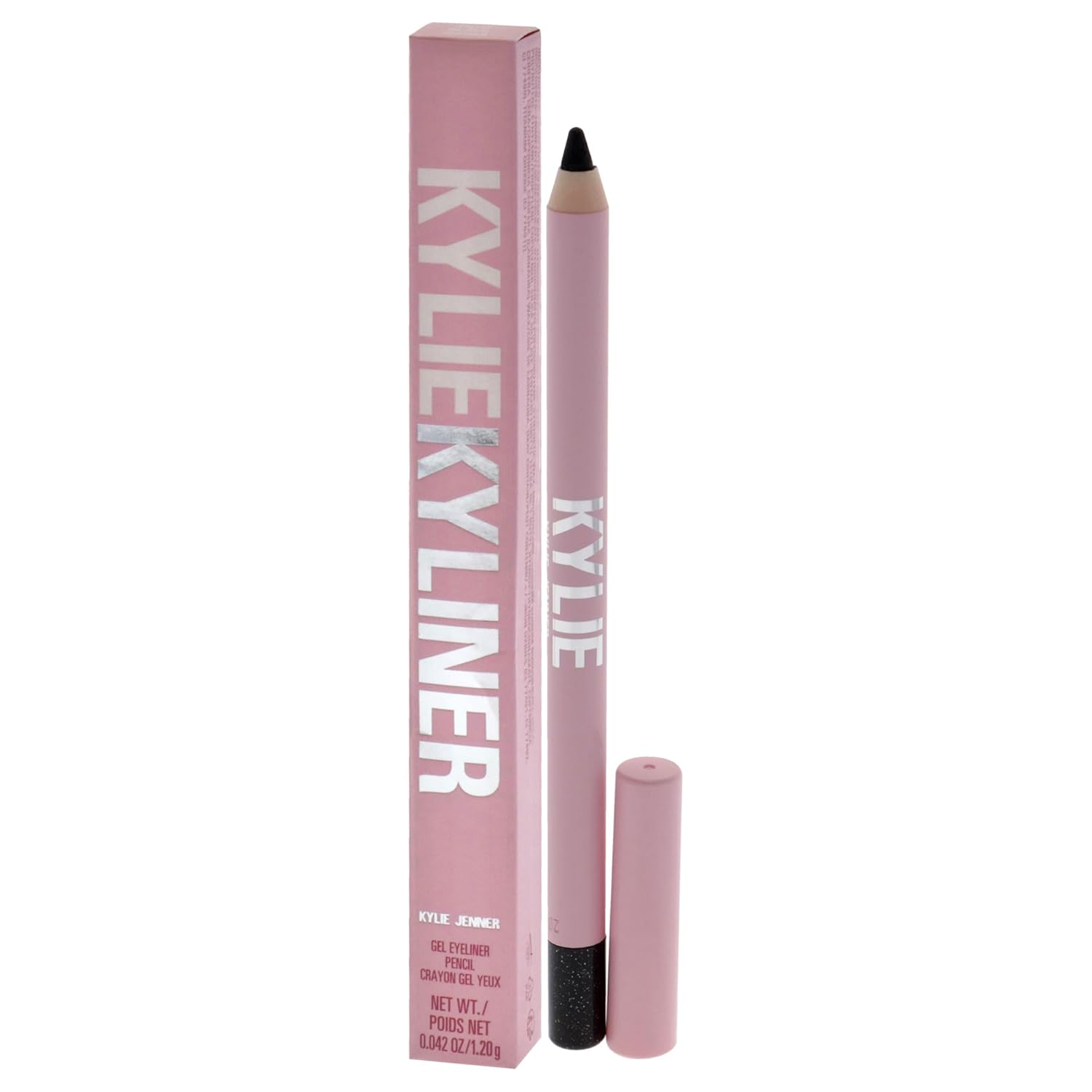 Kylie Cosmetics Gel Eyeliner Pencil - 009 Obsidian Black for Women - 0.04 oz Eyeliner