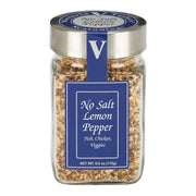 No Salt Lemon Pepper- 5.3 oz. Jar (Pack of 2) You won’t even miss the salt. Bright lemon flavor with spicy black pepper and a hint of garlic, onion and red bell pepper.