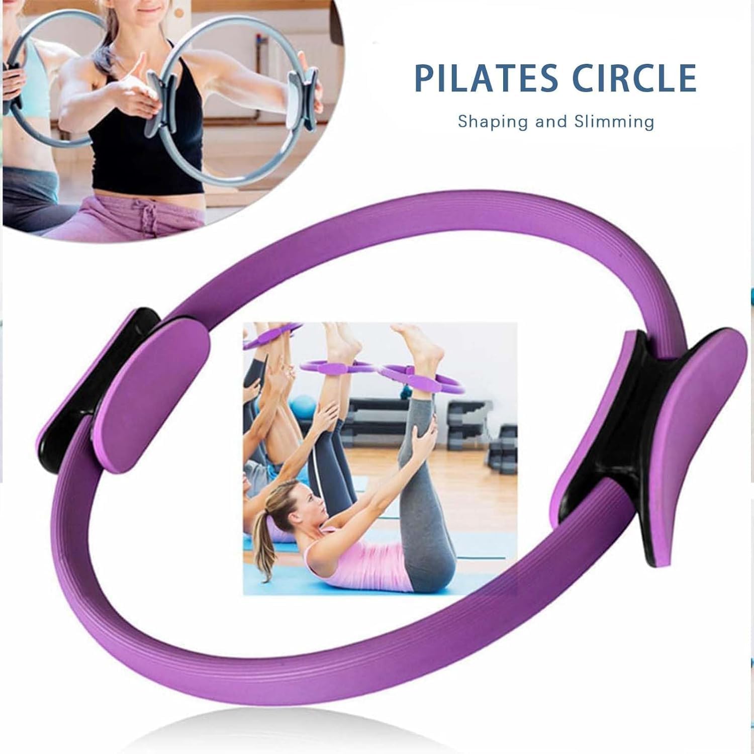 Better Me Pilates, Better Me Pilates Essentials Kit for Women,Better Me Pilates Kit for Home Workouts,Pilates Ring,Figure 8 Resistance Band