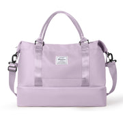 Travel Duffel Bag,Sports Tote Gym Bag,Shoulder Weekender Overnight Bag for Women