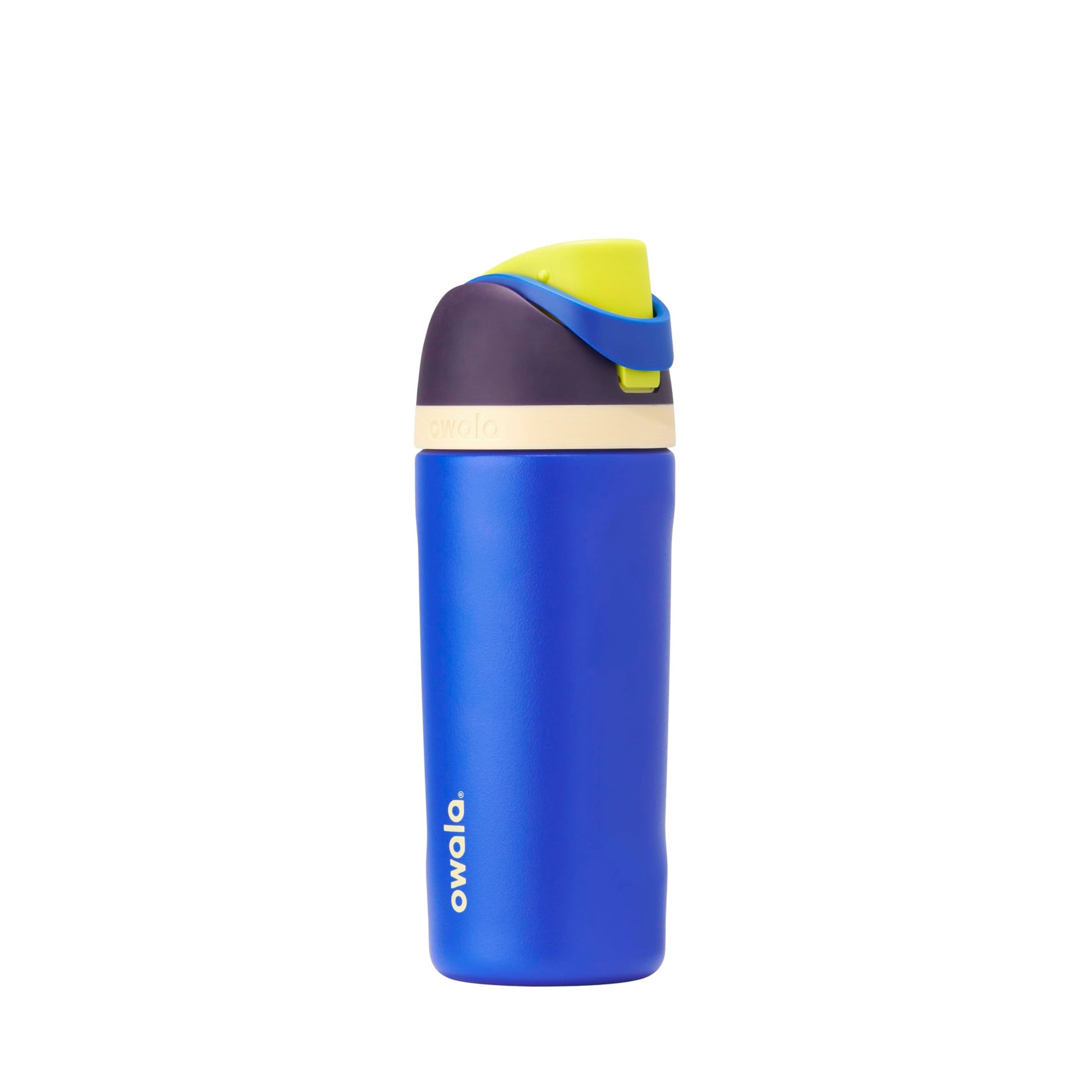 Owala FreeSip Insulated Stainless Steel Water Bottle with Straw, BPA-Free Sports Water Bottle, Great for Travel, 24 Oz, Camo Cool
