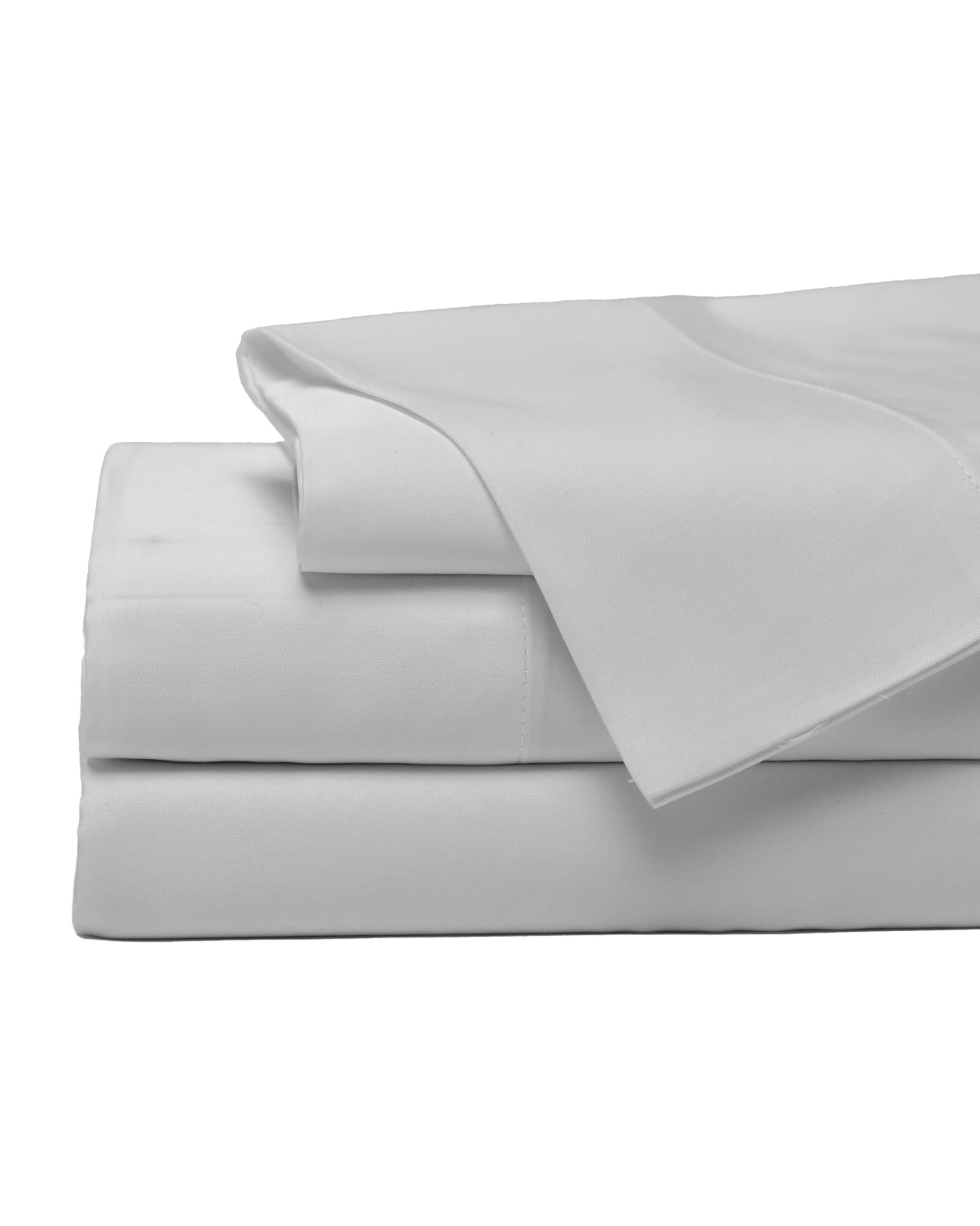 Cozy Earth Luxury Bed Sheet Set - 100% Viscose from Bamboo Fabric, Ultra-Soft & Breathable, Fits Regular & Deep Pocket Mattresses up to 20" - 4 Pieces King Sheet Set White
