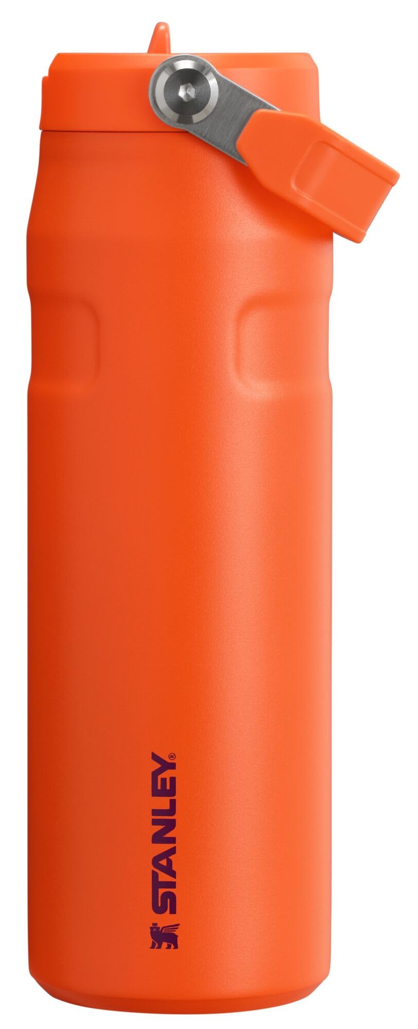 Stanley IceFlow Flip Straw 2.0 Water Bottle 24 oz | Built-In Straw for Travel and Sports | Lightweight and Leak Resistant | Insulated Stainless Steel | BPA-Free | Pink Mesa
