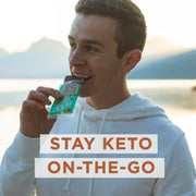 KETO BARS : The Original High Fat, Low Carb, Ketogenic Bar. Gluten Free, Homemade with simple ingredients. [Mint Chocolate, 10 Pack]